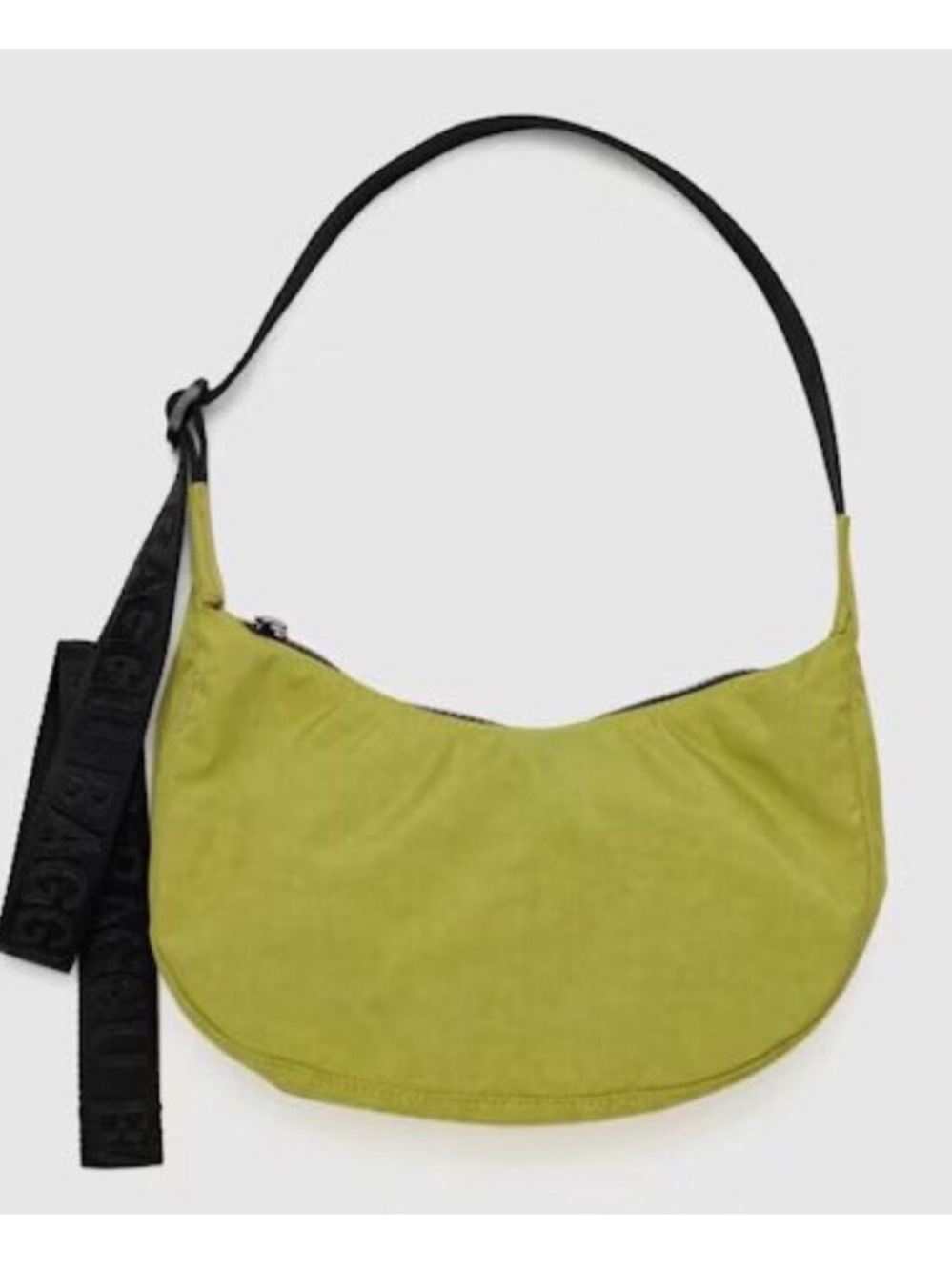 Baggu Crescent Shoulder Bag in lemongrass - MEDIUM